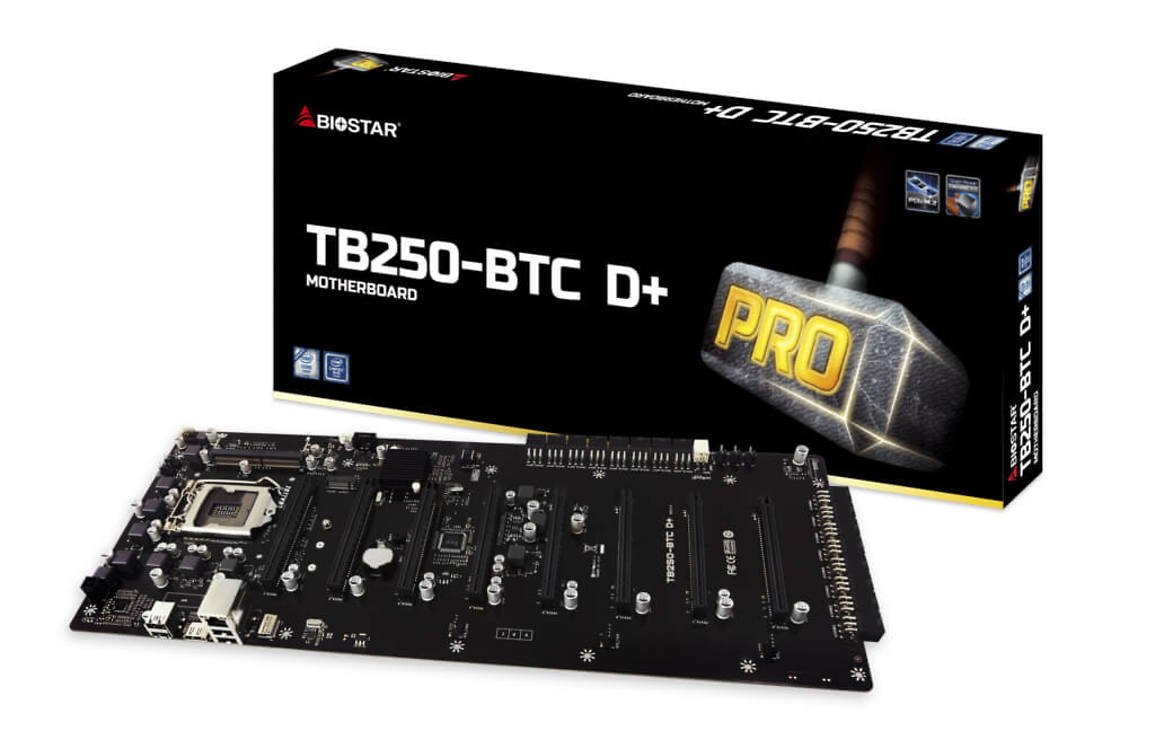 Biostar TB250 BTC D Mining Motherboard kaufen FPV24