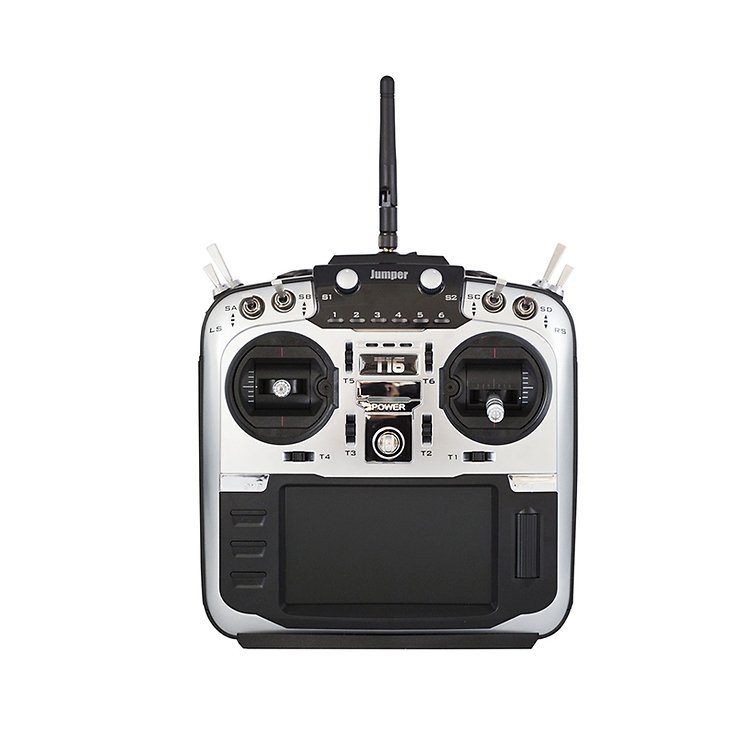 Amazon.co.jp: Jumper T16 オープンソース 2.4GHz-16CH マルチプロトコル プロポ送信機 4.3インチLCD付き  技適・電波法認証済 (jumper-t16)｜mode2(左スロットル) : おもちゃ
